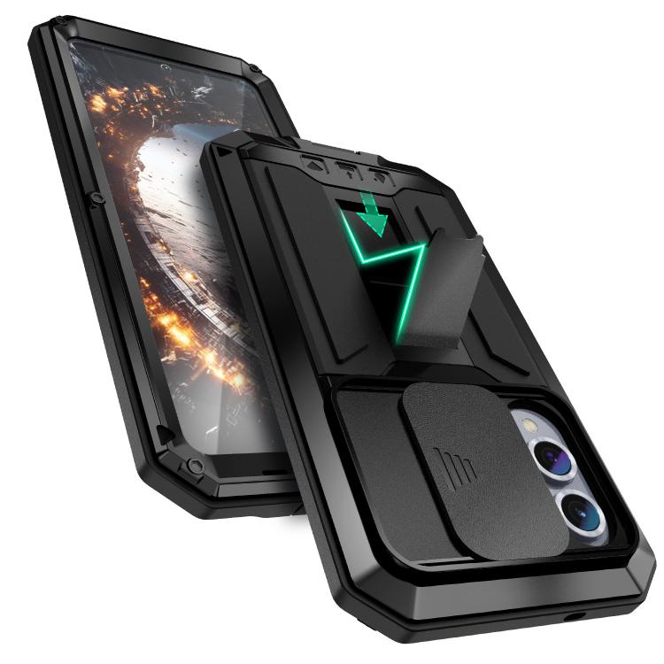 R-JUST Sliding Camera Life Waterproof Holder Phone Case, For Samsung Galaxy S25 Edge 5G����������...