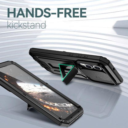 R-JUST Sliding Camera Life Waterproof Holder Phone Case, For Samsung Galaxy S25 Edge 5G����������...