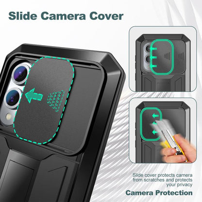 R-JUST Sliding Camera Life Waterproof Holder Phone Case, For Samsung Galaxy S25 Edge 5G����������...