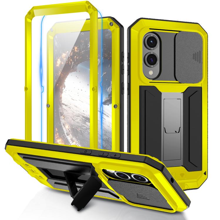 R-JUST Sliding Camera Life Waterproof Holder Phone Case, For Samsung Galaxy S25 Edge 5G����������...