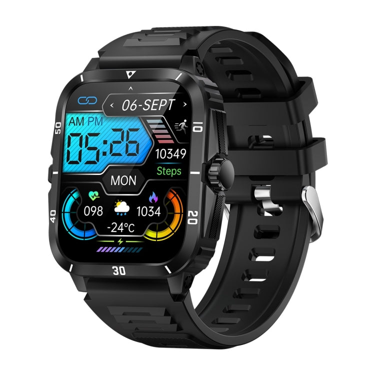 KT71 1.96 inch HD Square Screen Rugged Smart Watch