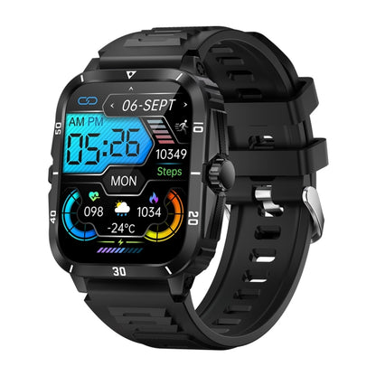 KT71 1.96 inch HD Square Screen Rugged Smart Watch