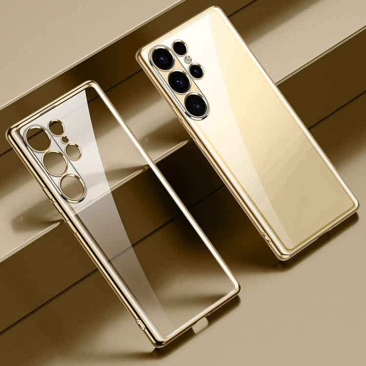 SULADA Electroplating TPU Transparent Phone Case