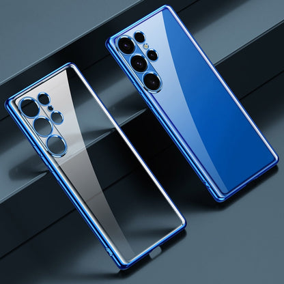SULADA Electroplating TPU Transparent Phone Case