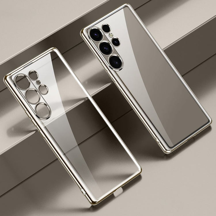 SULADA Electroplating TPU Transparent Phone Case