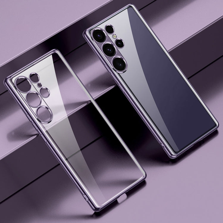 SULADA Electroplating TPU Transparent Phone Case