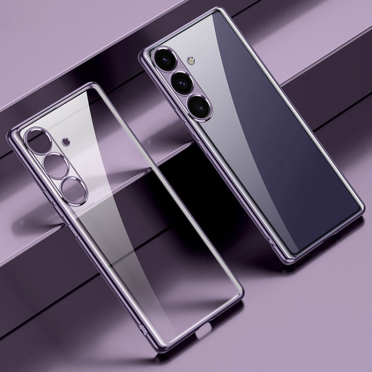 SULADA Electroplating TPU Transparent Phone Case