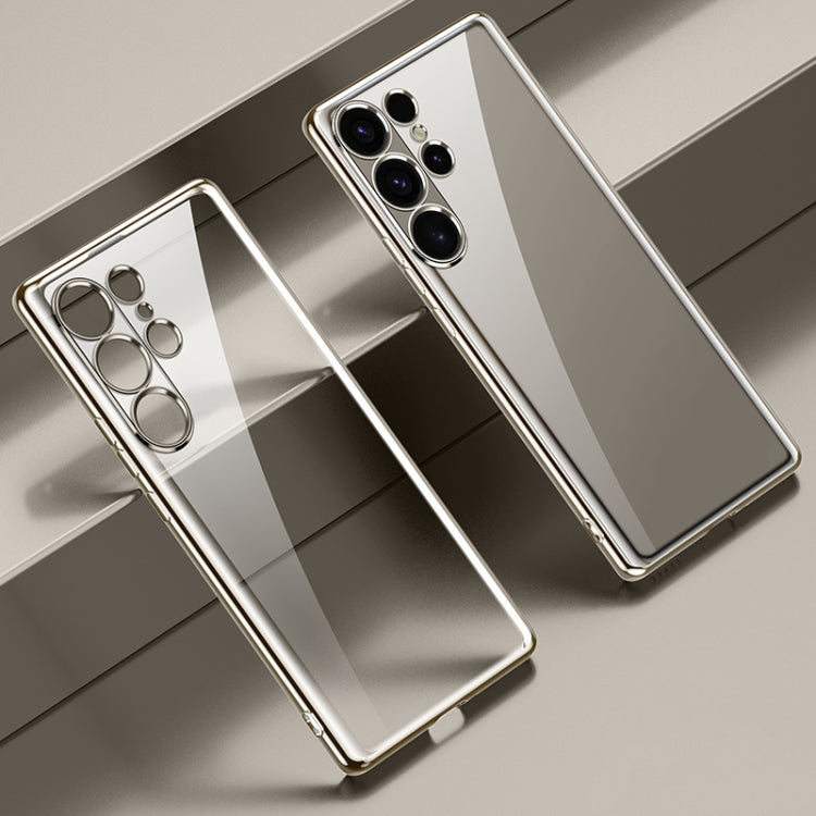 SULADA Electroplating TPU Transparent Phone Case