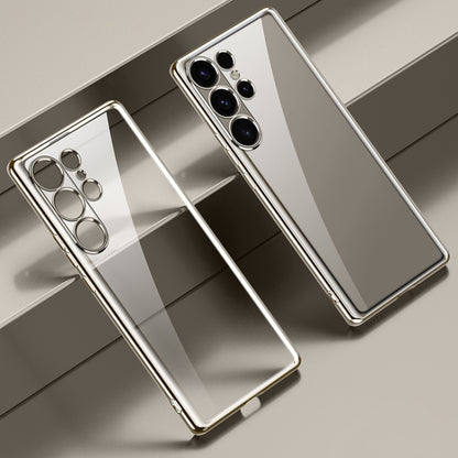 SULADA Electroplating TPU Transparent Phone Case