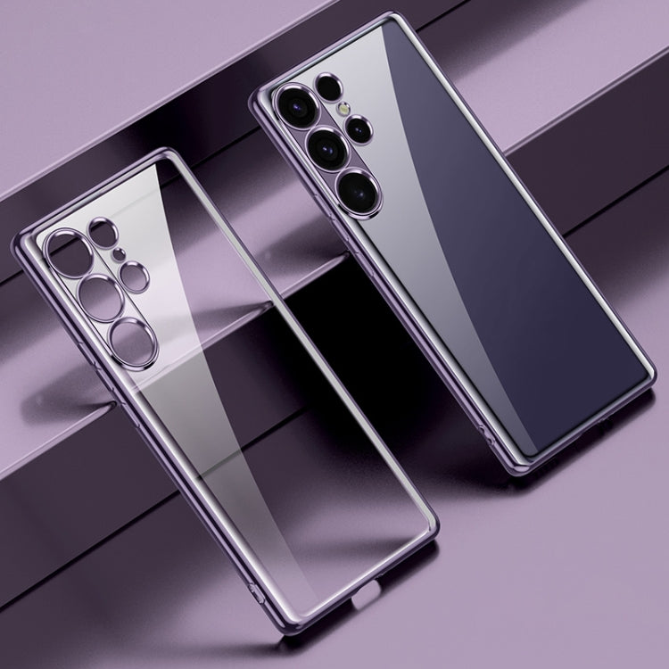 SULADA Electroplating TPU Transparent Phone Case