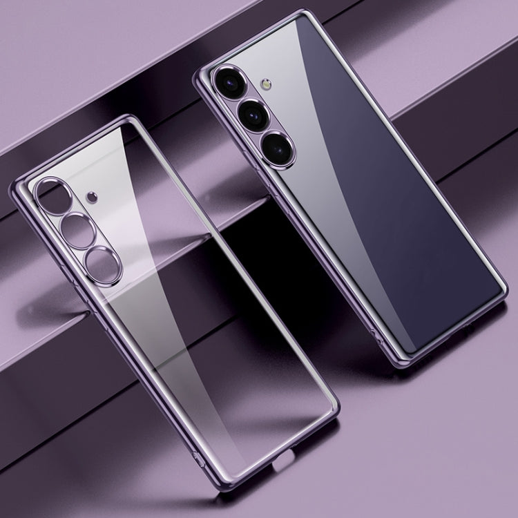 SULADA Electroplating TPU Transparent Phone Case