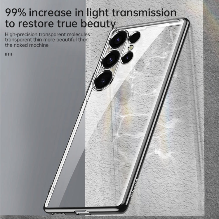 SULADA Electroplating TPU Transparent Phone Case