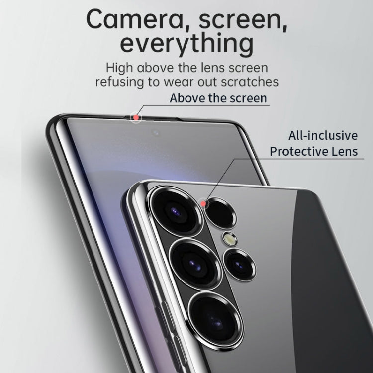 SULADA Electroplating TPU Transparent Phone Case