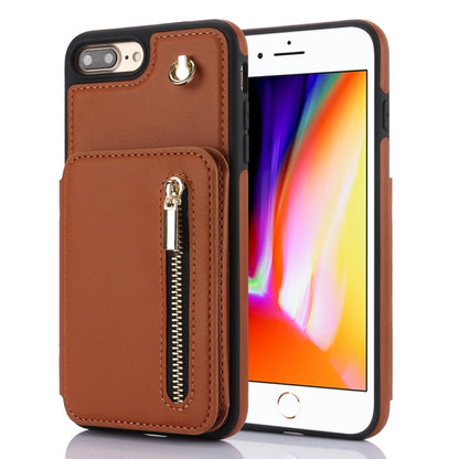YM006 Skin Feel Zipper Card Bag Phone Case with Dual Lanyard, For iPhone 13 Pro Max��������������...