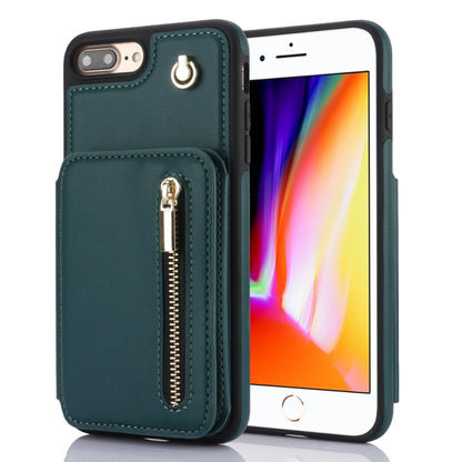 YM006 Skin Feel Zipper Card Bag Phone Case with Dual Lanyard, For iPhone 13 Pro Max��������������...