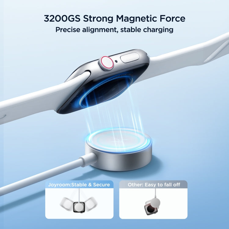 JOYROOM S-IW008 3 in 1 USB to 8 Pin + USB-C/Type-C + Magnetic Watch Wireless Charging Data Cable,...