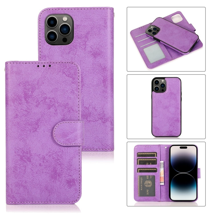 2 in 1 Detachable Phone Leather Case, For iPhone 16 Pro Max, For iPhone 16 Pro, For iPhone 16 Plu...