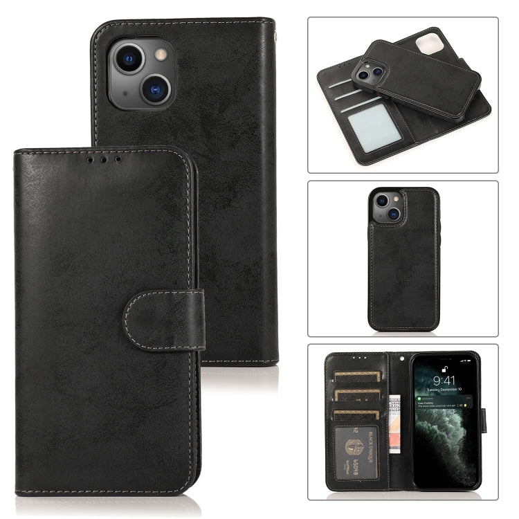 2 in 1 Detachable Phone Leather Case, For iPhone 16 Pro Max, For iPhone 16 Pro, For iPhone 16 Plu...