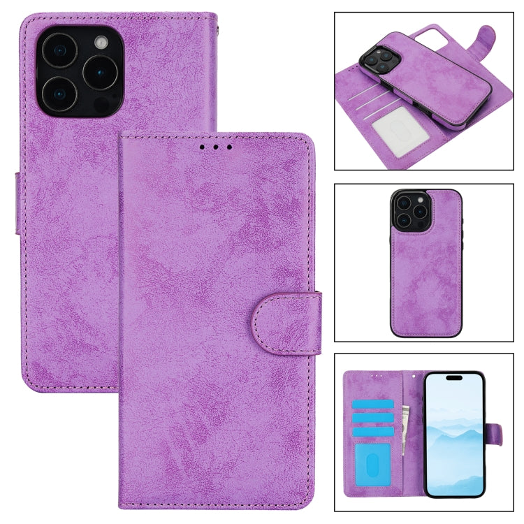 2 in 1 Detachable Phone Leather Case, For iPhone 16 Pro Max, For iPhone 16 Pro, For iPhone 16 Plu...