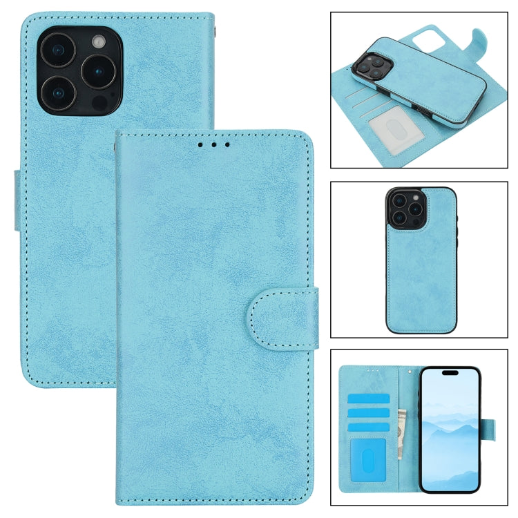 2 in 1 Detachable Phone Leather Case, For iPhone 16 Pro Max, For iPhone 16 Pro, For iPhone 16 Plu...