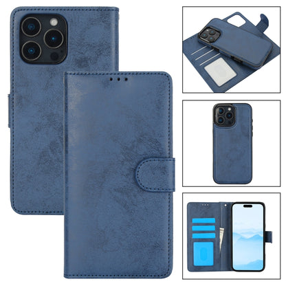 2 in 1 Detachable Phone Leather Case, For iPhone 16 Pro Max, For iPhone 16 Pro, For iPhone 16 Plu...