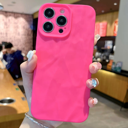 Frosted Wrinkles Texture TPU Phone Case, For iPhone 16 Pro Max, For iPhone 16 Pro����������������...