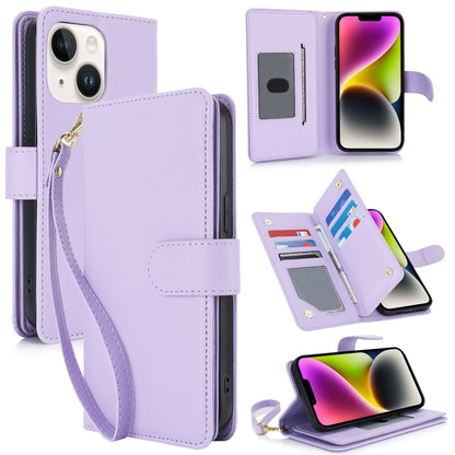 Multi-Card Wallet RFID Leather Phone Case, For iPhone 16e, For iPhone 16 Pro Max, For iPhone 16 P...