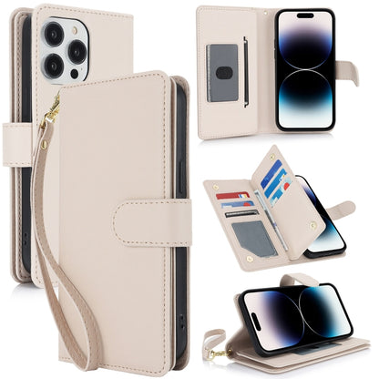 Multi-Card Wallet RFID Leather Phone Case, For iPhone 16e, For iPhone 16 Pro Max, For iPhone 16 P...