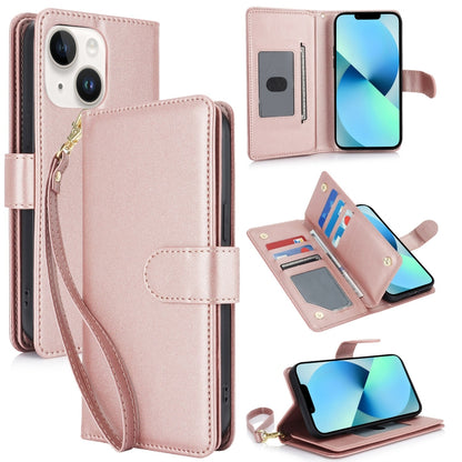 Multi-Card Wallet RFID Leather Phone Case, For iPhone 13 Pro Max, For iPhone 13 Pro, For iPhone 1...
