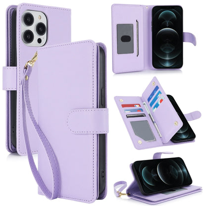 Multi-Card Wallet RFID Leather Phone Case, For iPhone 13 Pro Max, For iPhone 13 Pro, For iPhone 1...