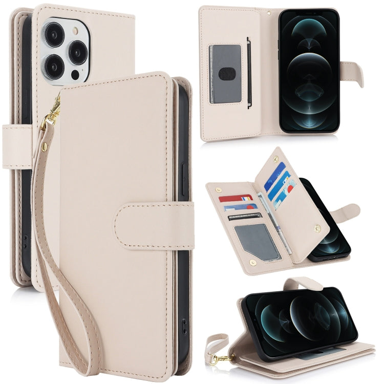 Multi-Card Wallet RFID Leather Phone Case, For iPhone 13 Pro Max, For iPhone 13 Pro, For iPhone 1...