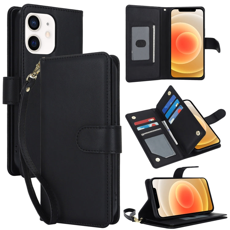 Multi-Card Wallet RFID Leather Phone Case, For iPhone 13 Pro Max, For iPhone 13 Pro, For iPhone 1...