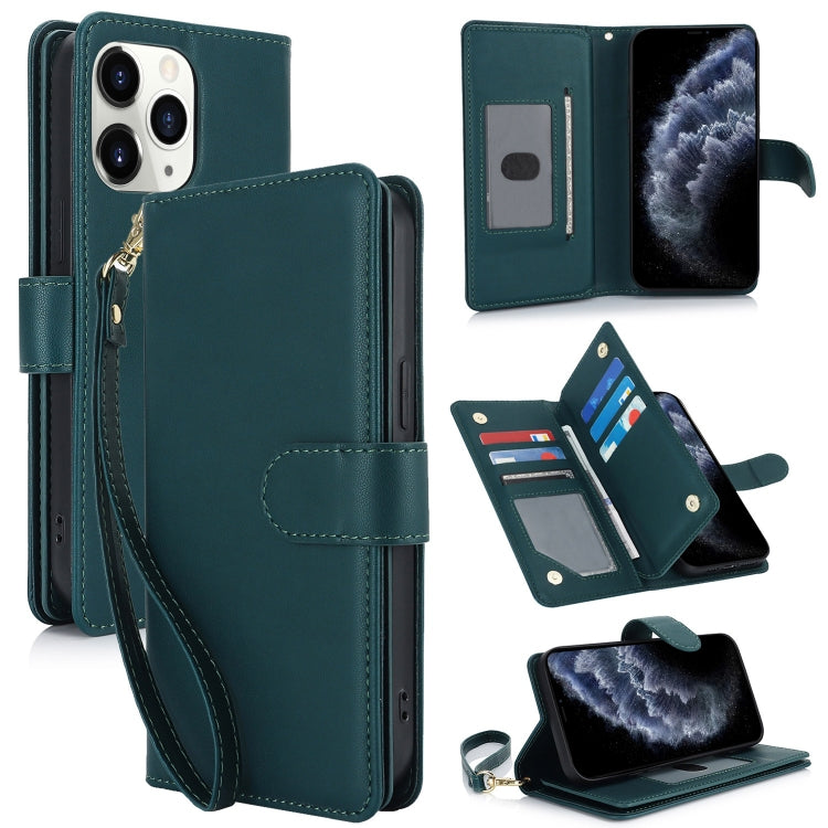 Multi-Card Wallet RFID Leather Phone Case, For iPhone 13 Pro Max, For iPhone 13 Pro, For iPhone 1...