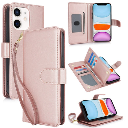 Multi-Card Wallet RFID Leather Phone Case, For iPhone 13 Pro Max, For iPhone 13 Pro, For iPhone 1...