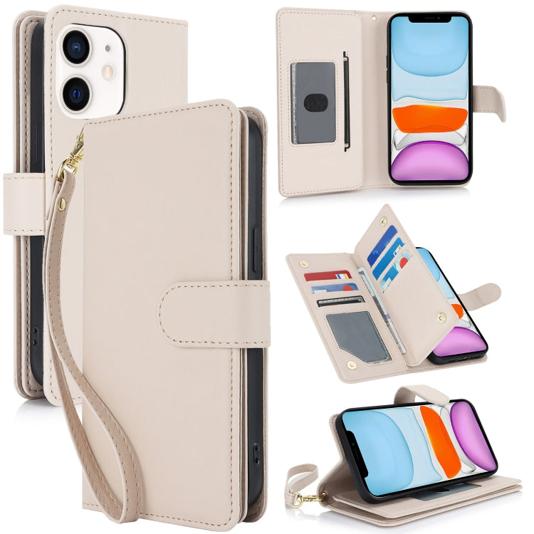 Multi-Card Wallet RFID Leather Phone Case, For iPhone 13 Pro Max, For iPhone 13 Pro, For iPhone 1...