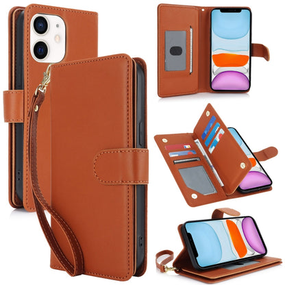 Multi-Card Wallet RFID Leather Phone Case, For iPhone 13 Pro Max, For iPhone 13 Pro, For iPhone 1...