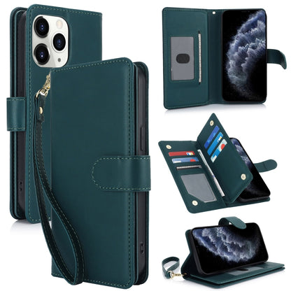 Multi-Card Wallet RFID Leather Phone Case, For iPhone 13 Pro Max, For iPhone 13 Pro, For iPhone 1...