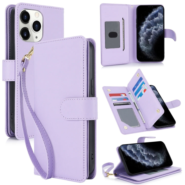 Multi-Card Wallet RFID Leather Phone Case, For iPhone 13 Pro Max, For iPhone 13 Pro, For iPhone 1...