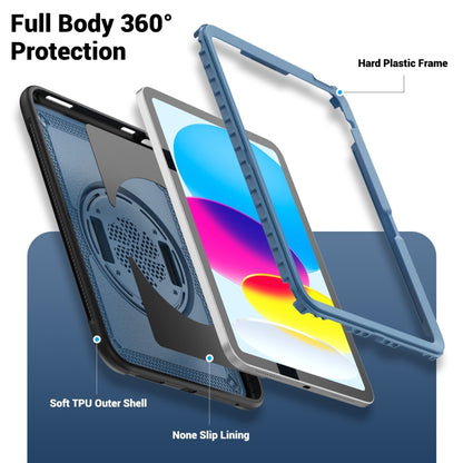 Honeycomb Hand Grip Turntable Stand Tablet Case, For iPad 10th Gen 10.9 2022���������������������...