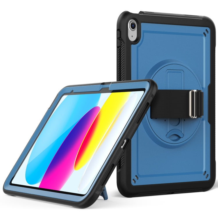 Honeycomb Hand Grip Turntable Stand Tablet Case, For iPad 10th Gen 10.9 2022���������������������...