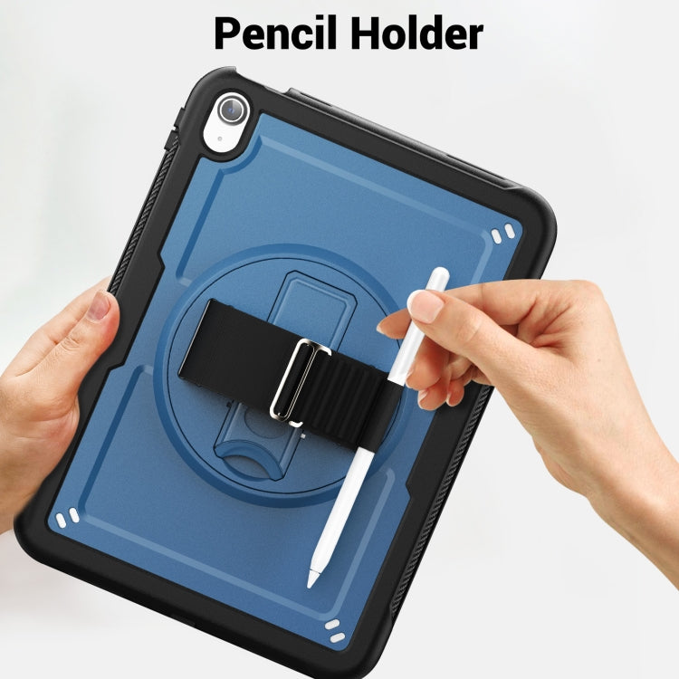 Honeycomb Hand Grip Turntable Stand Tablet Case, For iPad 10th Gen 10.9 2022���������������������...