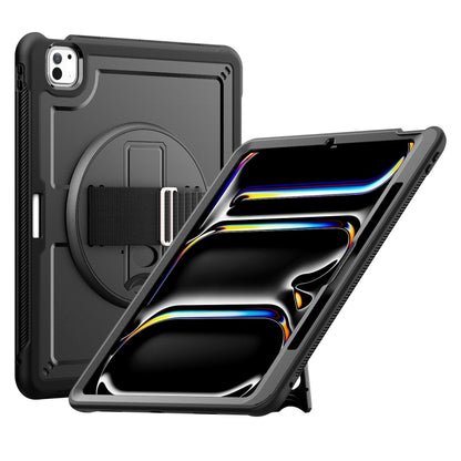 Honeycomb Hand Grip Turntable Stand Tablet Case