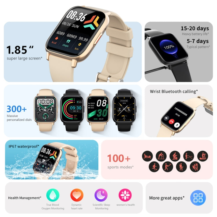 DM05 1.83 inch BT5.2 Smart Sport Watch