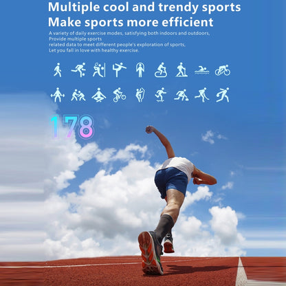 QX10 1.43 inch BT5.2 Smart Sport Watch