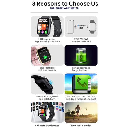 QS08 PRO 1.83 inch BT5.2 Smart Sport Watch