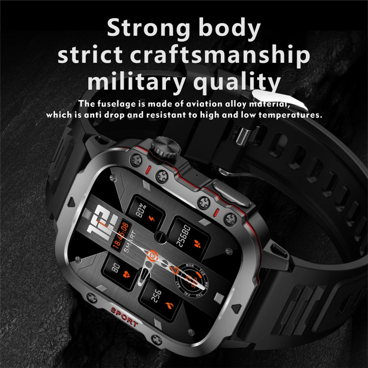 QX11 1.96 inch BT5.2 Smart Sport Watch