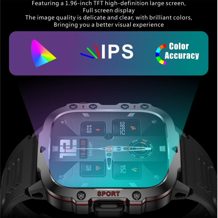 QX11 1.96 inch BT5.2 Smart Sport Watch