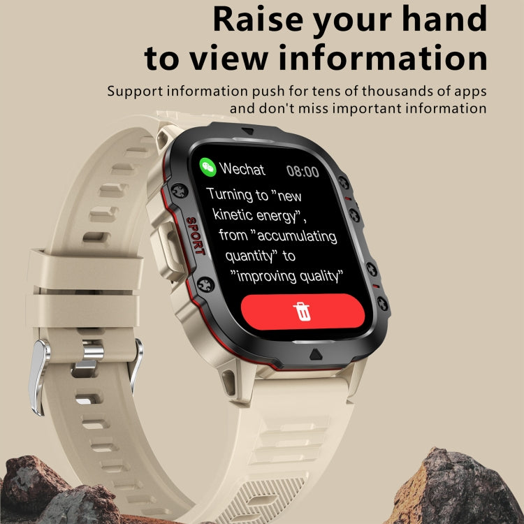 QX11 1.96 inch BT5.2 Smart Sport Watch