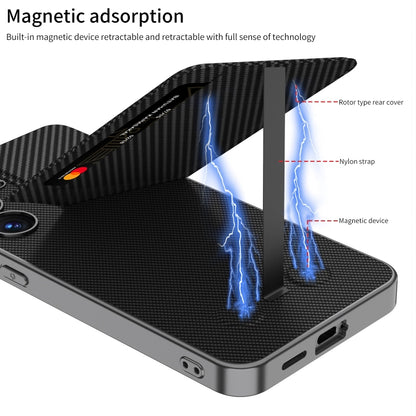 GKK Rotor Bracket Recessed Card Bag Full Coverage Phone Case, For Samsung Galaxy S25 5G����������...