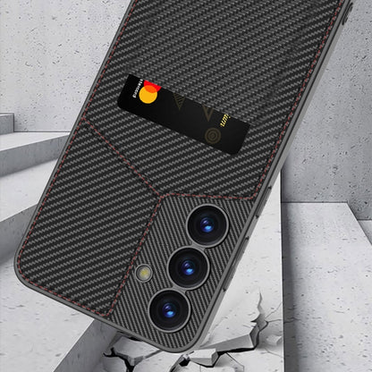 GKK Rotor Bracket Recessed Card Bag Full Coverage Phone Case, For Samsung Galaxy S25 5G����������...